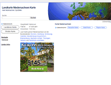 Tablet Screenshot of landkarte-niedersachsen.org